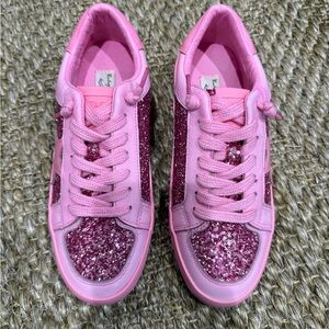 Vintage Havana Pink Glitter Sneakers